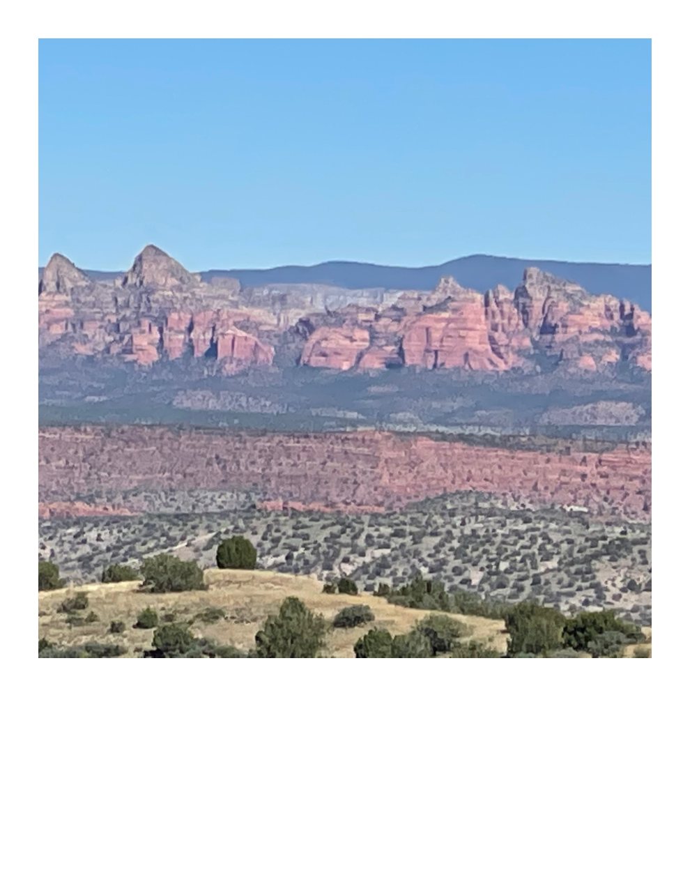 Arizona red rock scenery
