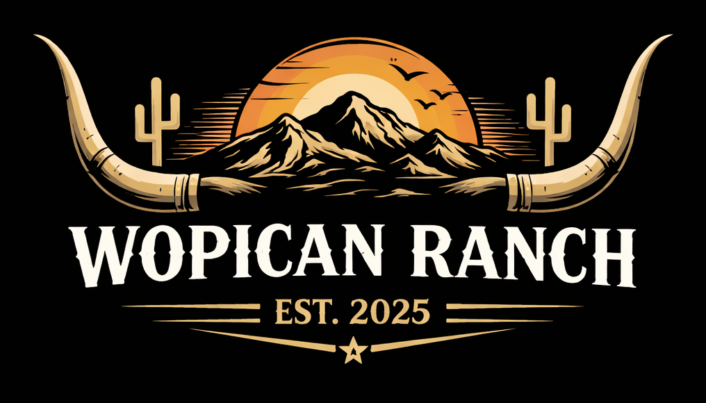 Wopican Ranch original logo